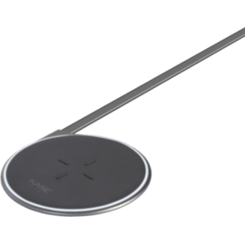 Case Universal Quick Charge Qi Wireless Charging Pad (7.5W/10W), Metallic Black