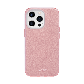 Sparkly Glitter Slim Case for Apple iPhone 13 Pro, Rose Gold
