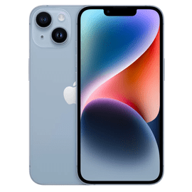 Case iPhone 14 Plus reconditionn&eacute; 128 Go, Bleu, SANS FACE ID, d&eacute;bloqu&eacute;