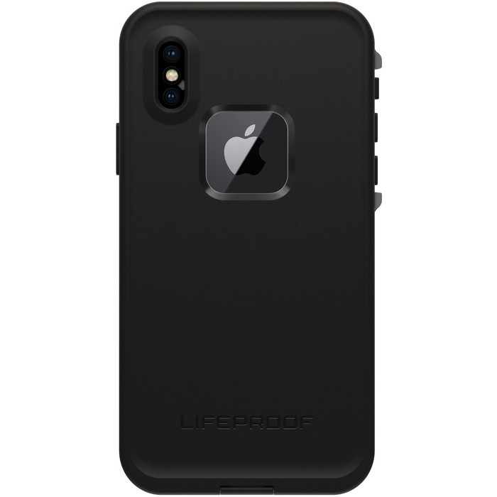 Lifeproof Fre Waterproof Coque pour Apple iPhone XS, Asphalte Noir