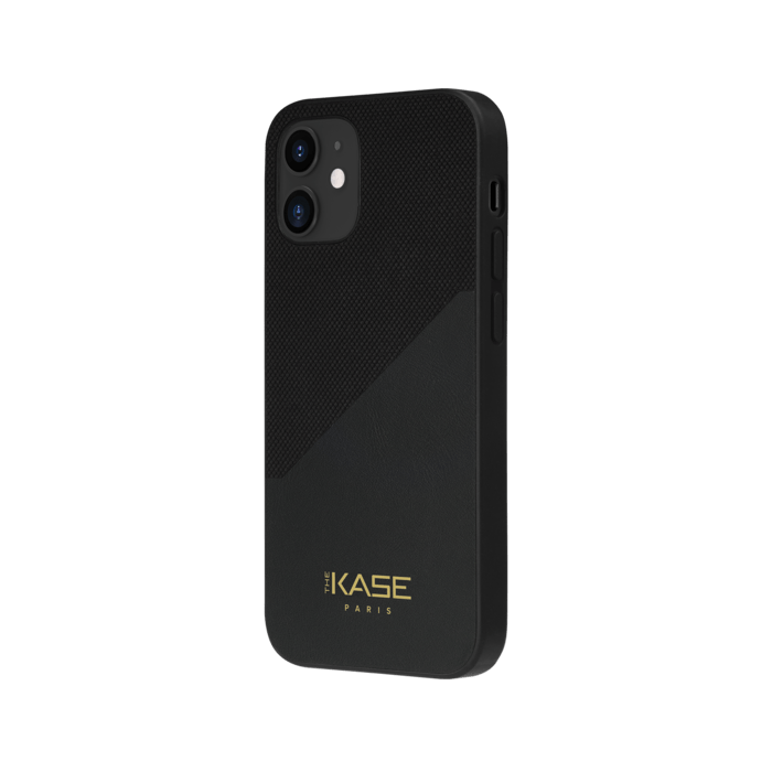 Coque Origami duo pour Apple iPhone 12 mini, Noir urbain
