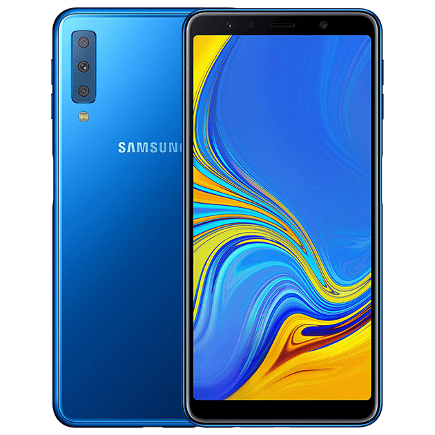 Galaxy A7 (2018) 64 Go - Bleu - Grade Silver