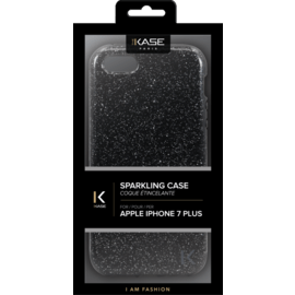 Coque &eacute;tincelante pour Apple iPhone 7 Plus/8 Plus, Noir