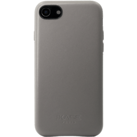 Coque en Cuir V&eacute;ritable Fabriqu&eacute;e &agrave; la Main&nbsp;pour Apple iPhone 7, Gris