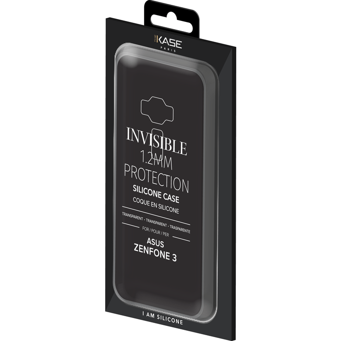 Coque slim invisible pour Asus Zenfone 3 1.2mm, Transparent