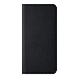 Folio flip case with card slot & stand for Samsung Galaxy A50 2019, Black