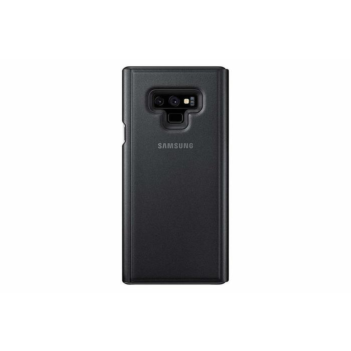 Clear View cover Noir avec fonction stand Note 9