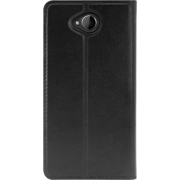 Coque clapet avec pochettes CB & stand pour Microsoft Lumia 650, Noir