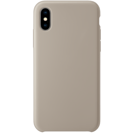 Case Soft gel silicone case for Apple iPhone X/XS, Pebble Grey