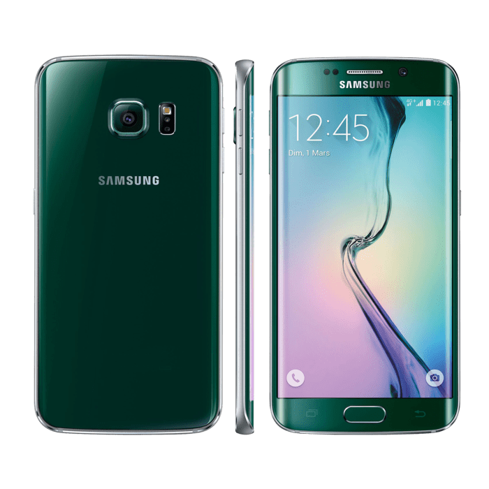 Galaxy S6 Edge reconditionn&eacute; 32 Go, Vert, d&eacute;bloqu&eacute;