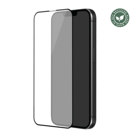Protection d'&eacute;cran en verre tremp&eacute; (60% verre tremp&eacute; recycl&eacute;) pour Apple iPhone 13/13 Pro/14/16e/17e, Noir