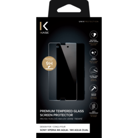 Protection d'&eacute;cran premium en verre tremp&eacute; pour Sony Xperia M4 Aqua/ M4 Aqua Dual, Transparent
