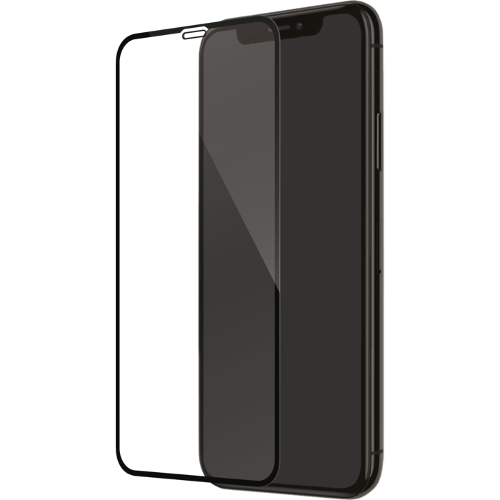Full Coverage Tempered Glass Screen Protector for Apple iPhone 11 Pro, Black