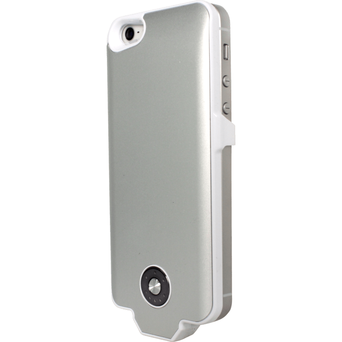 Coque batterie slim 2400mAh pour Apple iPhone 5/5s/SE, Blanc