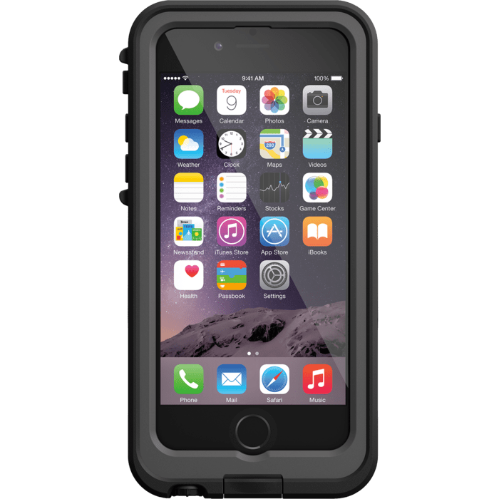 LifeProof Fre Coque batterie Waterproof pour Apple iPhone 6, Noir
