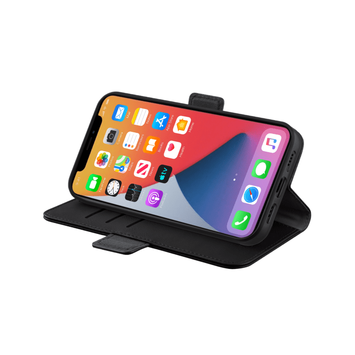 Coque Magnétique + 2 Verres Trempés + 2 Protections Caméra Pour IPhone 12/pro/mini/pro Max - Transparente - Anti-choc