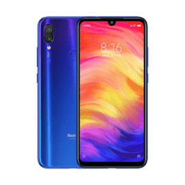 Redmi Note 7 reconditionné 64 Go, Bleu, débloqué