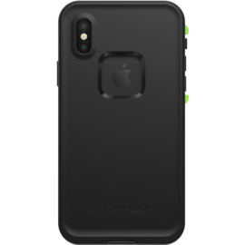 Case Lifeproof Fre Waterproof Case for Apple iPhone X, Black & Lime