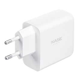 Universal PowerPort Speed+ Quick Charge 45W Dual USB EU Wall Charger (QC 4+/Power Delivery), White