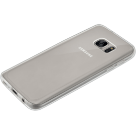 Coque silicone pour Samsung Galaxy S7 Edge, Transparent