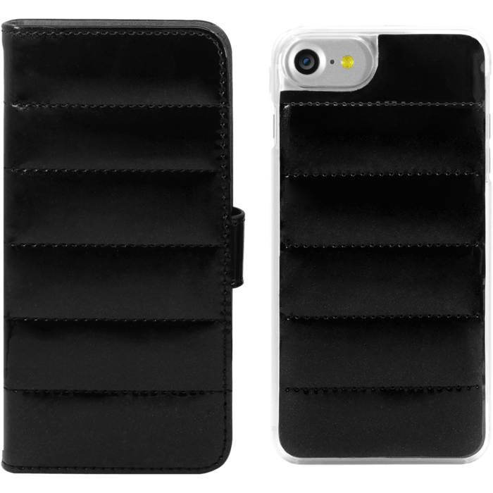 Étui portefeuille magnétique détachable 2-en-1 pour iPhone 6/6s/7/8