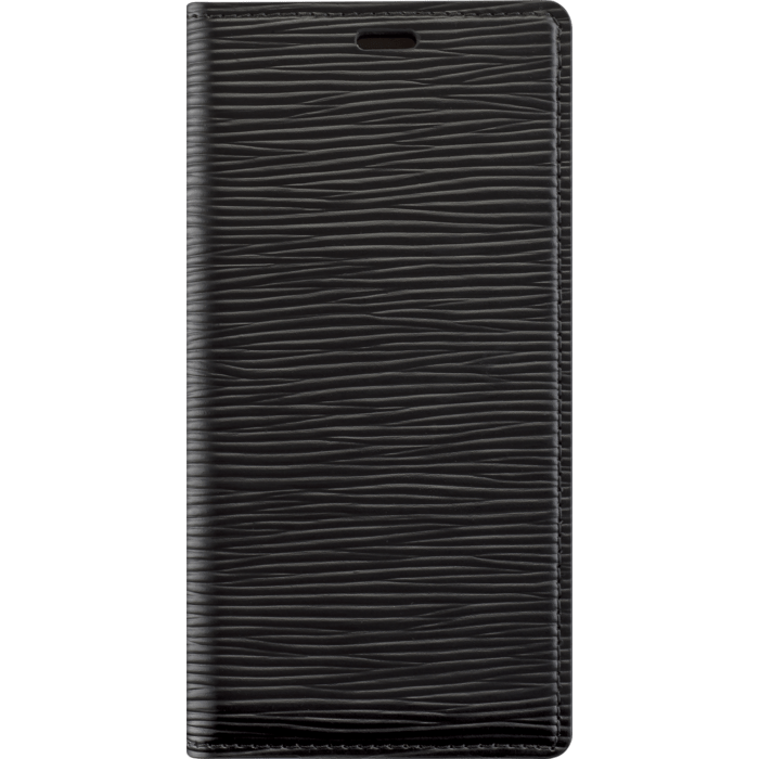 Diarycase 2.0  Coque clapet en cuir v&eacute;ritable avec support aimant&eacute; pour Apple iPhone 11 Pro, Noir Minuit