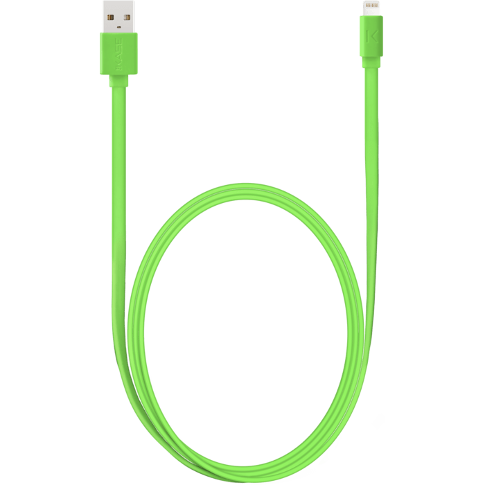 Câble Lightning certifié MFi Apple Charge/Sync (1M), Vert Pomme