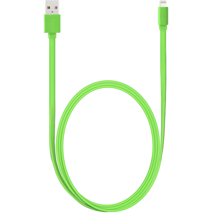 C&acirc;ble Lightning certifi&eacute; MFi Apple Charge/Sync (1M), Vert Pomme