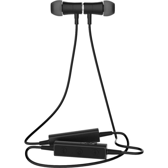 Magnetic Noise-isolating Wireless In-ear Headphone, Satin Black
