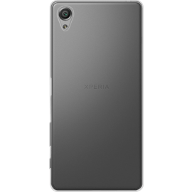 Coque silicone pour Sony Xperia X, Transparent