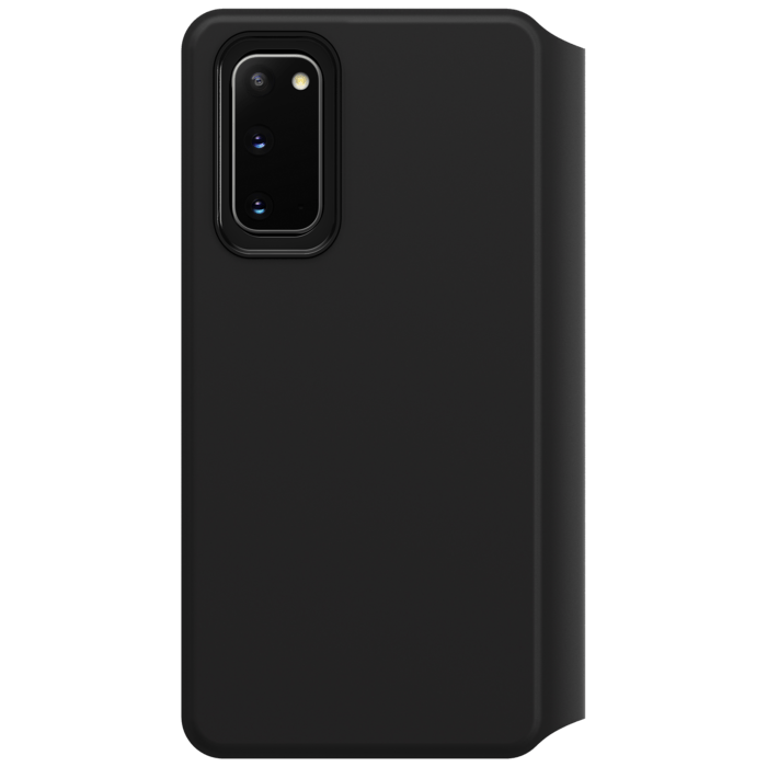 Otterbox Strada Via Series Folio Case for Samsung Galaxy S20, Black