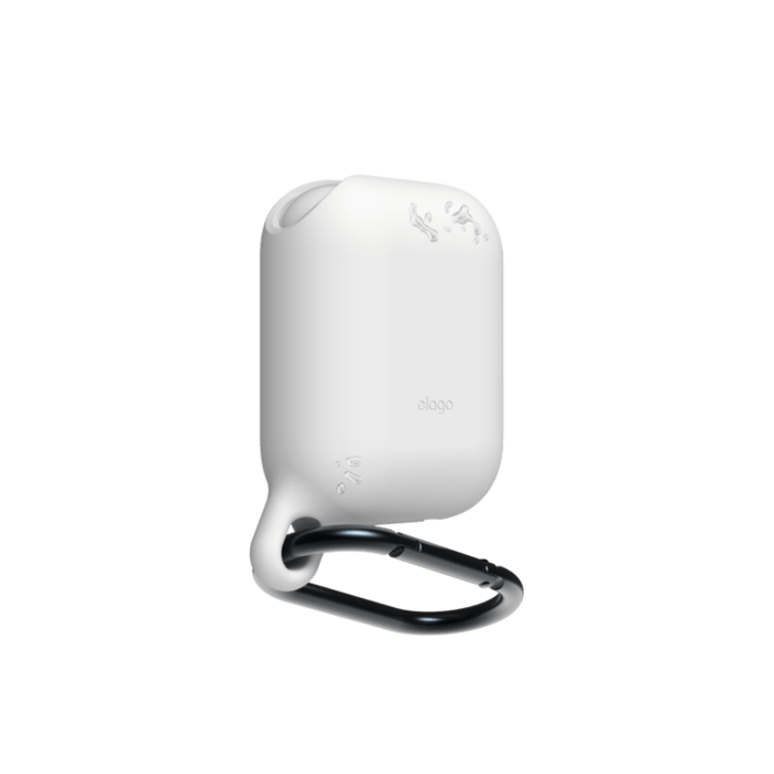 Airpod Waterproof Hang Case Blanc