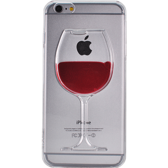 Vin rouge coque pour Apple iPhone 6 Plus/6s Plus