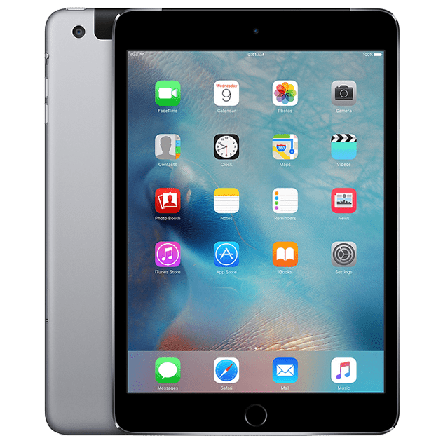 iPad mini 4 Wifi+4G reconditionné 128 Go, Gris sidéral