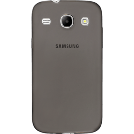 Coque silicone pour Samsung Galaxy Core i8260/i8262, Gris Transparent