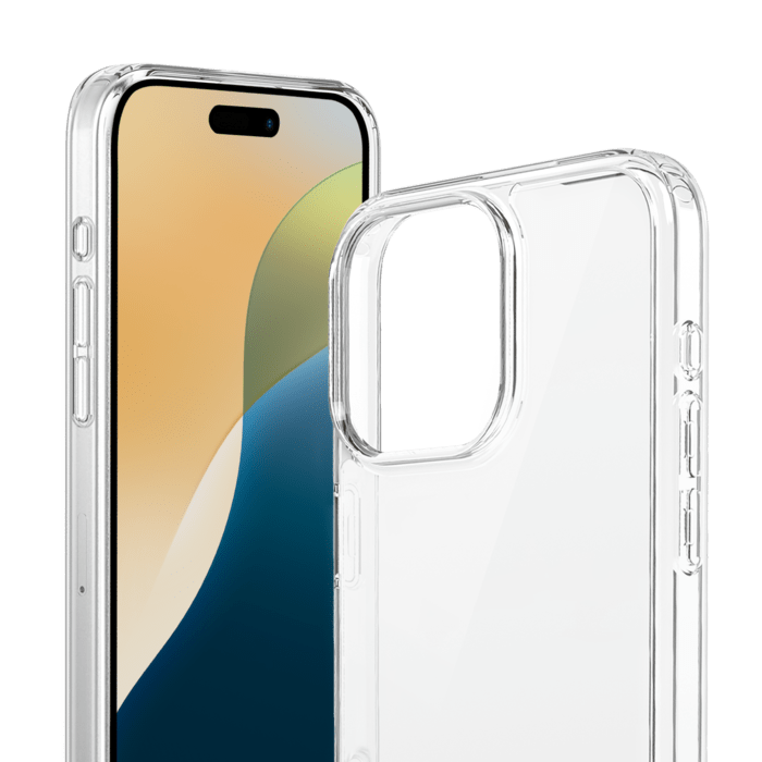 Pack combin&eacute; 3 en 1 (Coque Hybride Invisible, &Eacute;cran en Verre Tremp&eacute; de Qualit&eacute; Sup&eacute;rieure et Protecteur de l&rsquo;objectif de la cam&eacute;ra) pour Apple iPhone 16 Pro, Transparente
