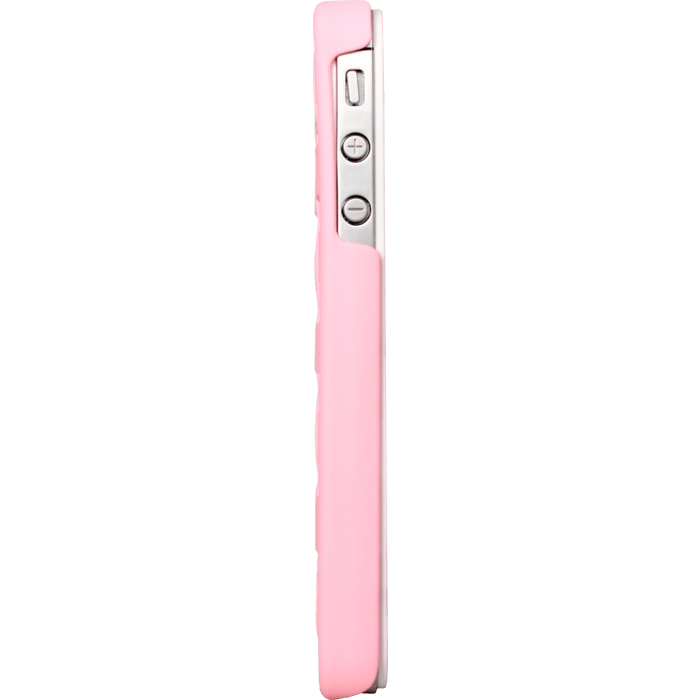 Coque pour Apple iPhone 4/4S, quadrillée Rose Pale