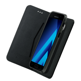 &Eacute;tui et Coque slim magn&eacute;tique 2-en-1 pour Samsung Galaxy A5 (2017), Noir