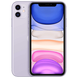 iPhone 11 reconditionné 128 Go, Mauve, SANS FACE ID, débloqué