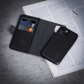 Etui & Coque robuste magn&eacute;tique 2-en-1 pour Apple iPhone 13 mini, Noir Onyx