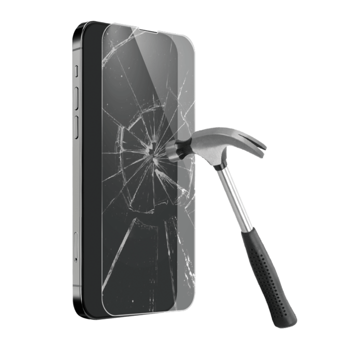 Protection d'écran premium en verre trempé Apple iPhone 13 Pro Max, transparent