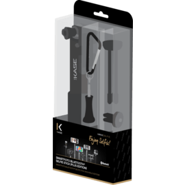 SmartFoto Bluetooth Selfie Stick (Nouvelle Edition), Noir