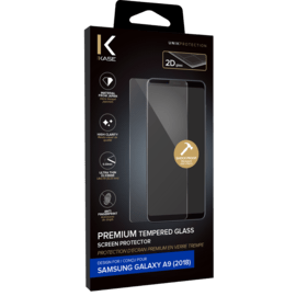 Protection d'écran premium en verre trempé pour Samsung Galaxy A9 2018, Transparent