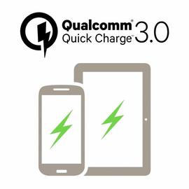 Chargeur secteur BOOST&uarr;UP&trade; Quick Charge&trade; 3.0 de Qualcomm&reg; avec c&acirc;ble USB-C&trade;