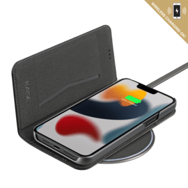 &Eacute;tui et Coque slim magn&eacute;tique 2-en-1 GEN 2.0 pour Apple iPhone 13 Pro Max, Noir