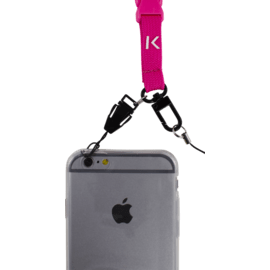 Tour de cou pour Smartphones, Rose Bonbon