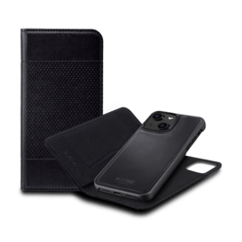 &Eacute;tui et Coque slim magn&eacute;tique 2-en-1 GEN 2.0 pour Apple iPhone 13, Noir