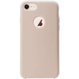Coque en Gel de Silicone Doux pour Apple iPhone 7, Rose Sable