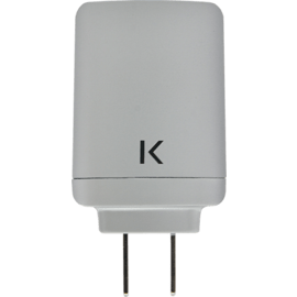 Case Universal Dual USB Charger (US) 3.1A, Silver