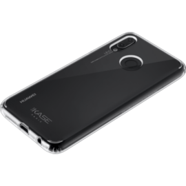 Coque hybride invisible pour Huawei P20 lite, Transparente